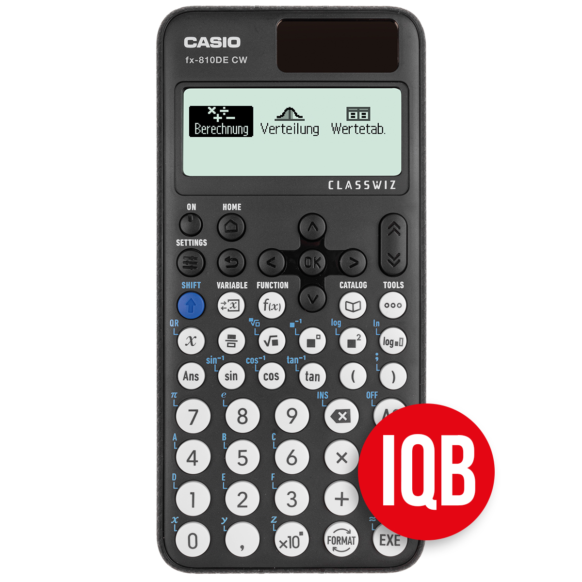 Casio FX-810 DE CW ClassWiz Schulrechner mit Herz-Bedruckung (Motiv 04)