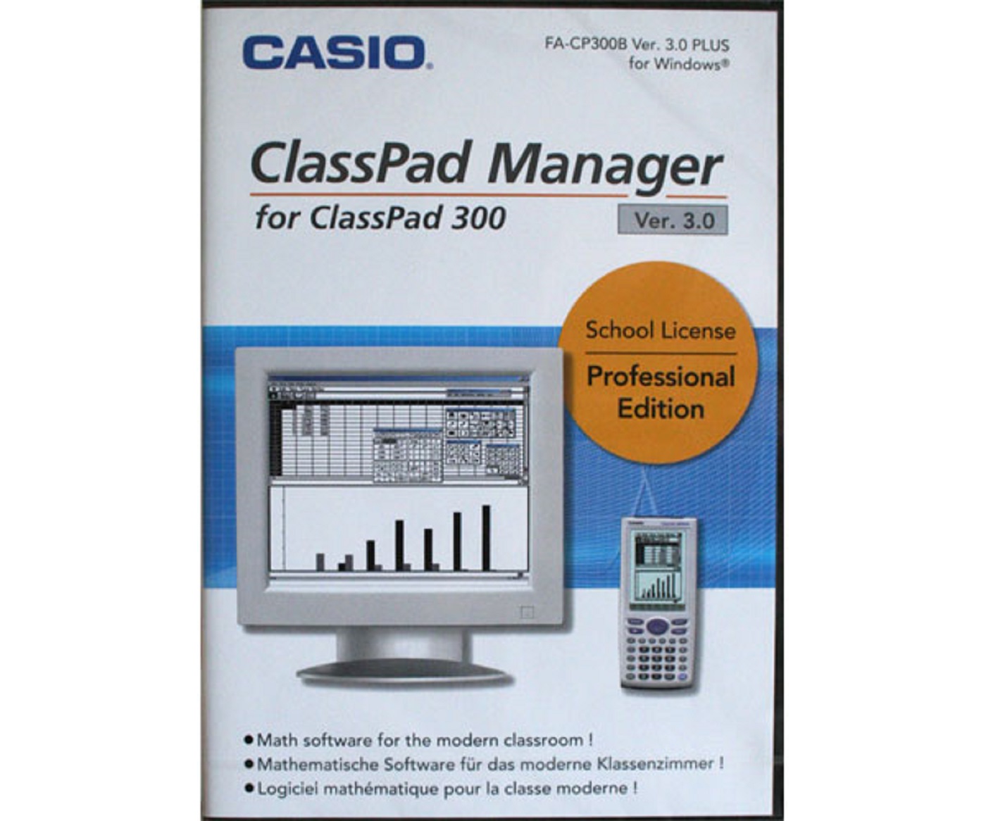 Casio ClassPad Manager 3.0 - Einzellizenz PC-Version des ClassPad 330 für Windows