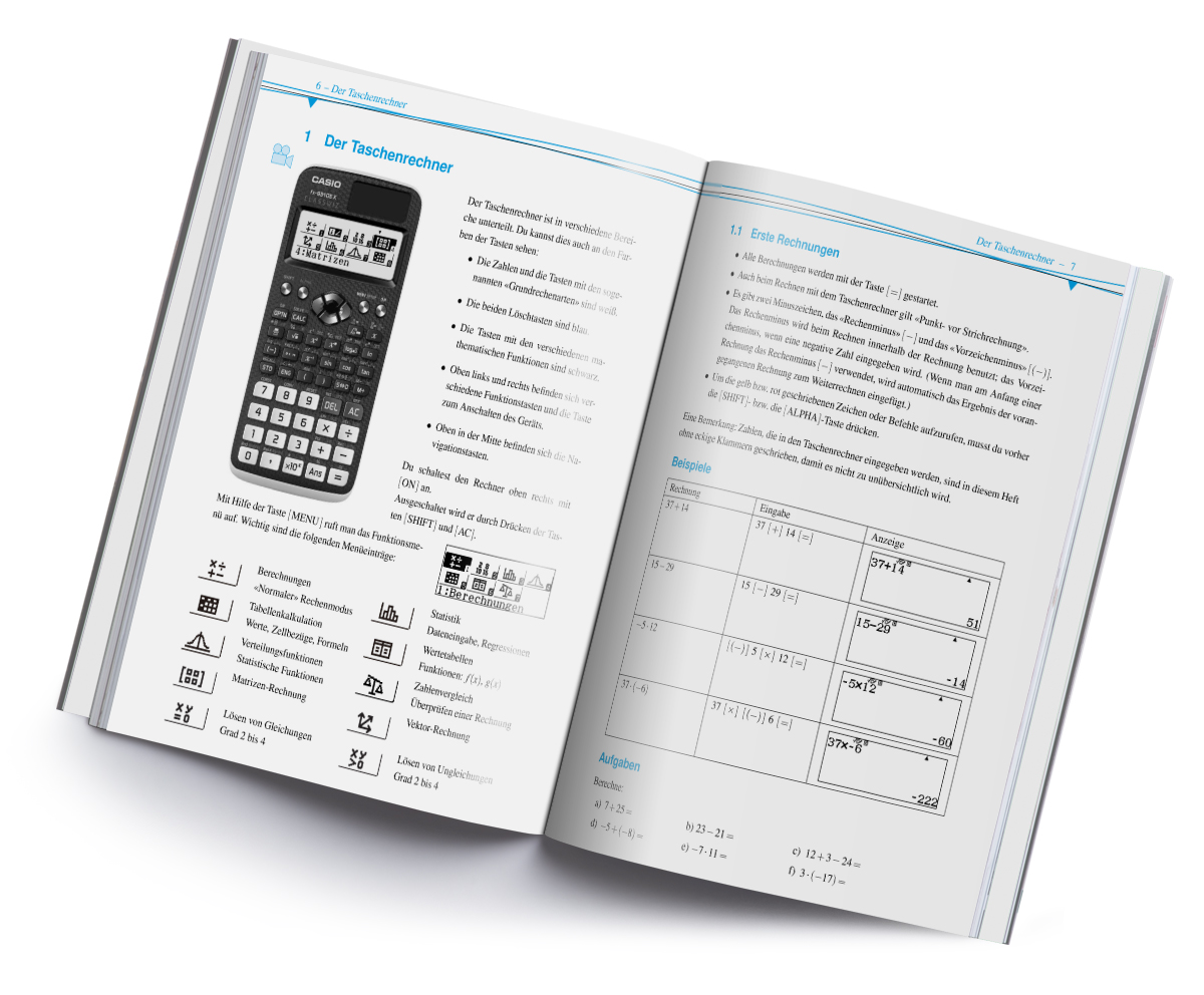 Im Fokus: Casio FX-991 DE X- Das Buch zum Rechner und zum Erfolg in der Hochschule