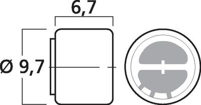 MONACOR MCE-400 Qualitäts-Elektret-Mikrofonkapsel