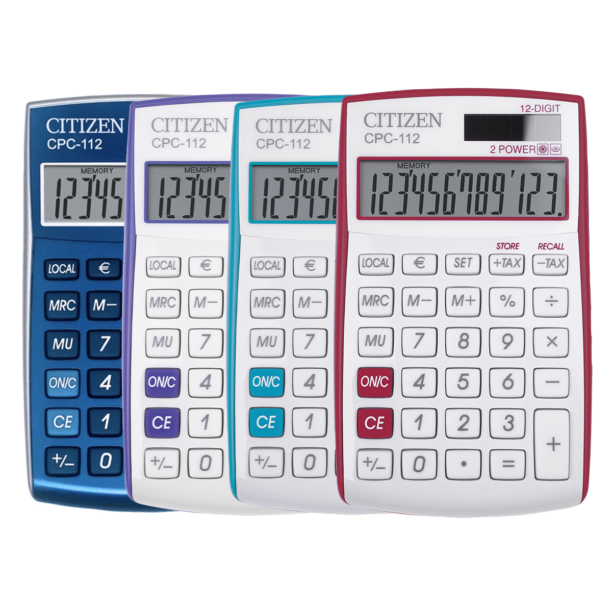 Citizen CPC 112 Taschenrechner 