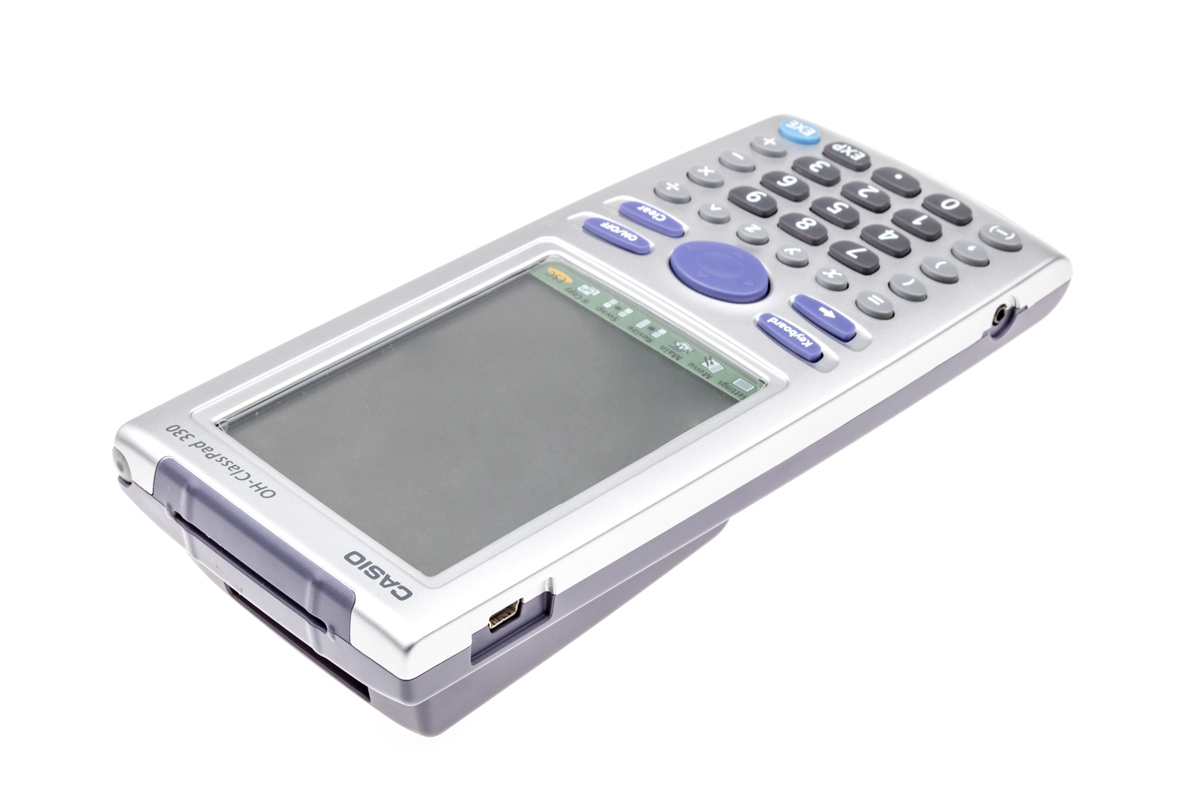 Casio ClassPad 330 Grafikrechner mit CAS Teacher inkl. USB-PC-Link-Kit, Stift & SB-62 Kabel