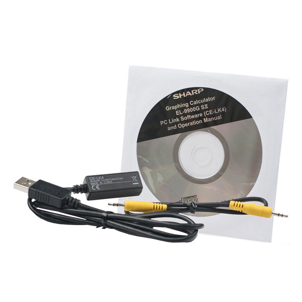 Sharp CE-LK4 Verbindungs-Kit für EL-9900 G SII u. EL-9950 USB-Kabel+Adapter+Software