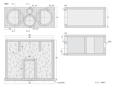 MONACOR DIRECT Lautsprecherbausatz