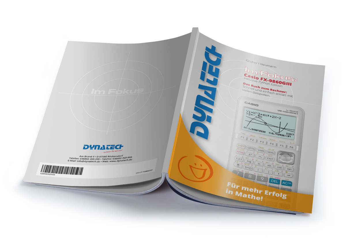 Im Fokus: Casio FX-9860GIII - inkl. Python Arbeitsbuch mit Bsp. & Erklärungen