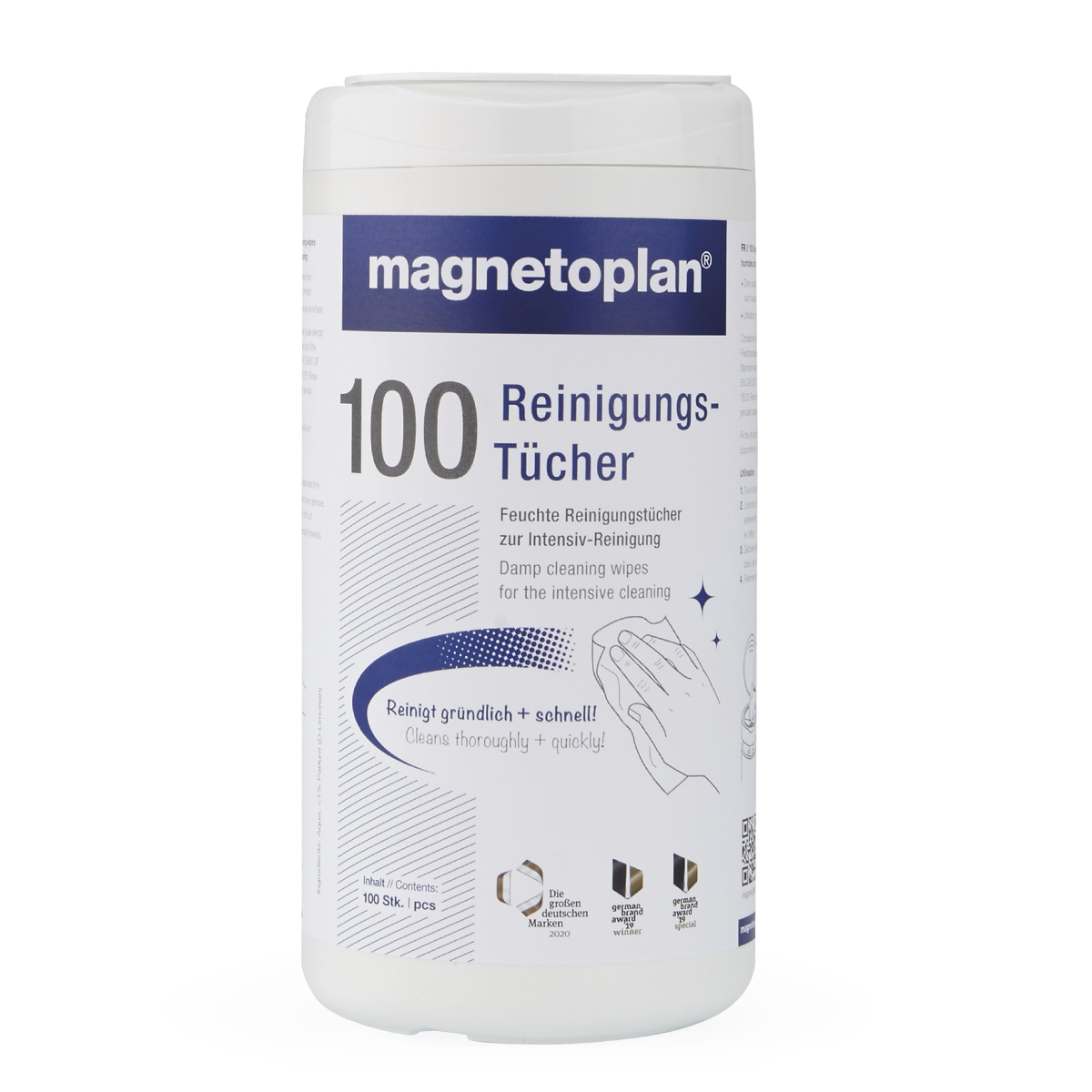 Magnetoplan 12310 Reinigungstücher 100 Stück