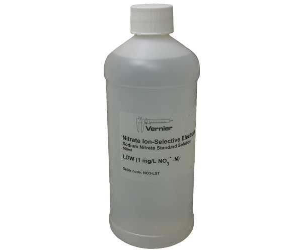 Kalibrierungslösung 1 mg/l NO3 Zubehör für Nitrat-Ionen-Sensor (500 ml Flasche)