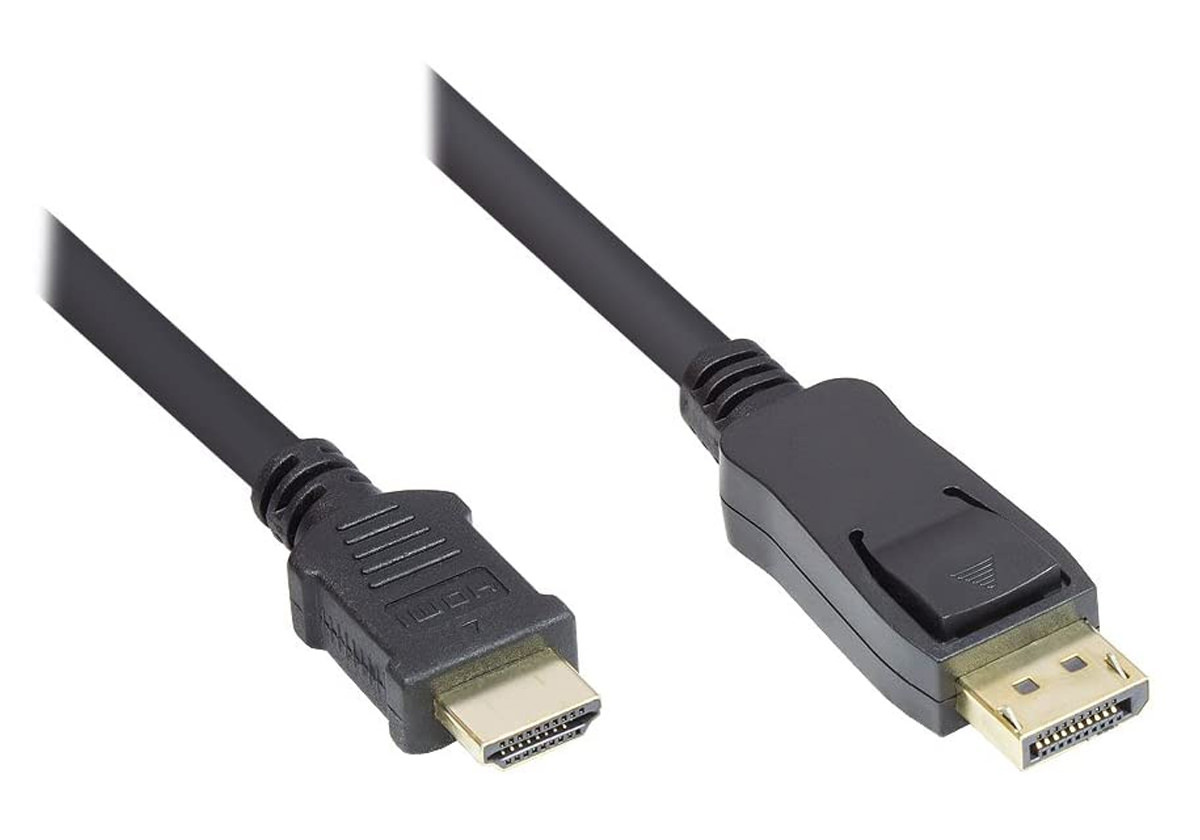 Good Connectioins DisplayPort auf HDMI Anschlusskabel 5m