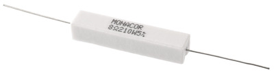 MONACOR LSR-82/10 Hochlast-Zementwiderstände, 10 Watt