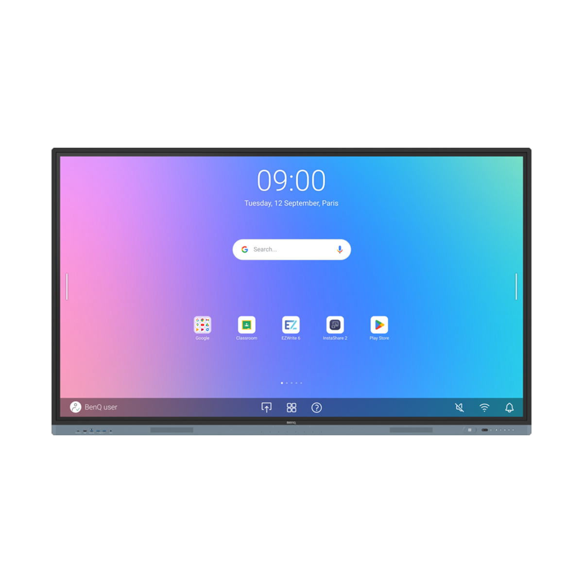 BenQ RM6504 4K-UHD Smart Board 65 Zoll