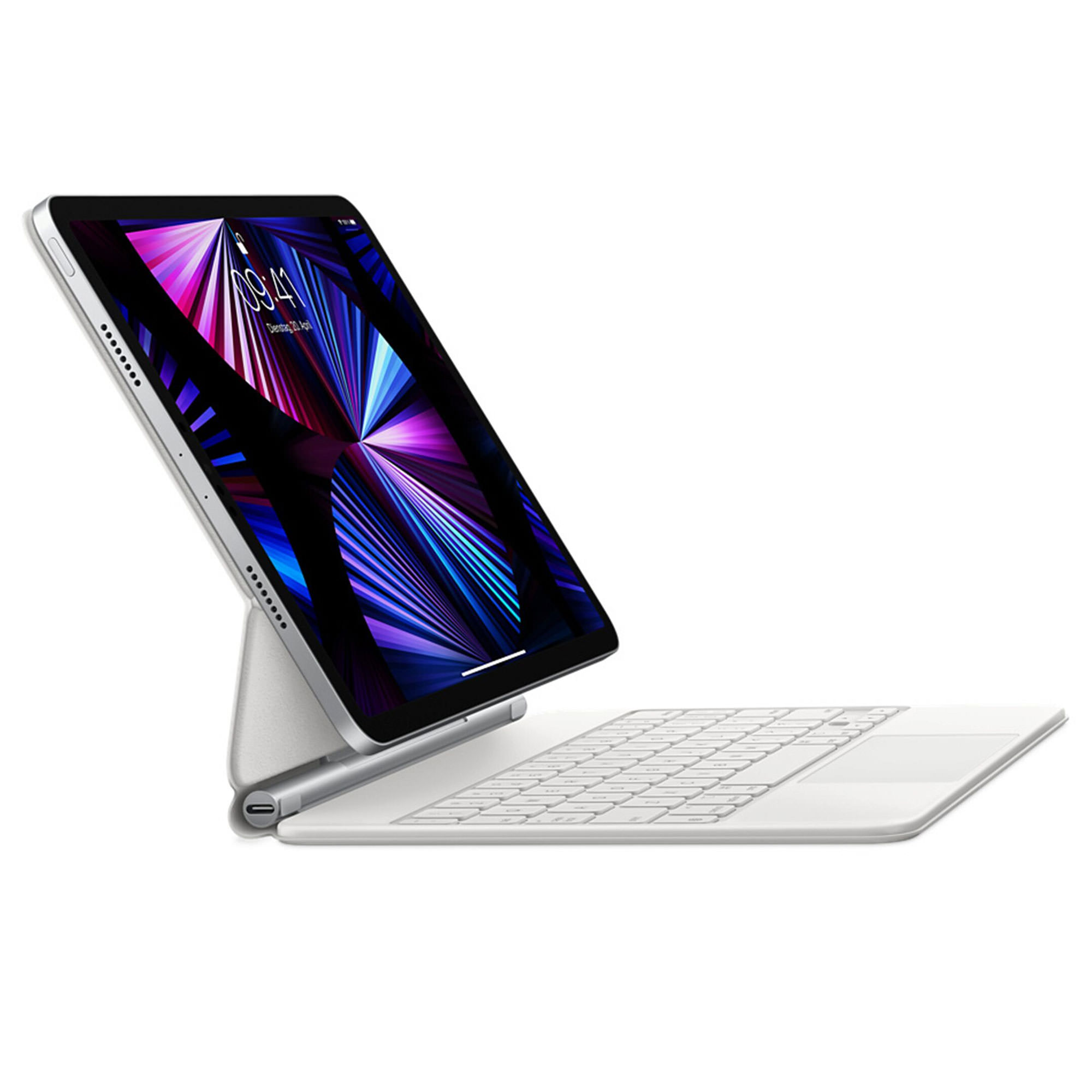 Apple Magic Keyboard für das 11 iPad Pro (1.+2.+3. Generation) & iPad Air 10.9  weiß - Deutsch 