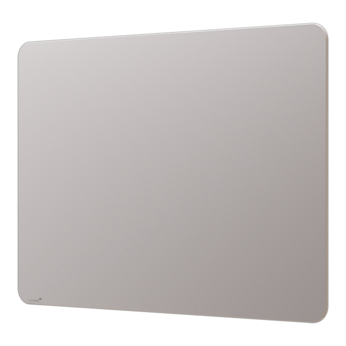 Legamaster 7-104254 RC matte Glasboard 90 x 120 cm, warm grey, mit abgerundeten Ecken