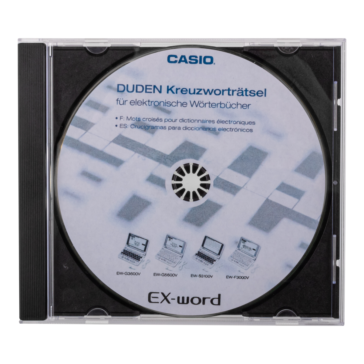 Casio DUDEN 100x Kreuzworträtsel für Installation auf Casio EW-G3600V / EW-G5600V (CD-Rom)