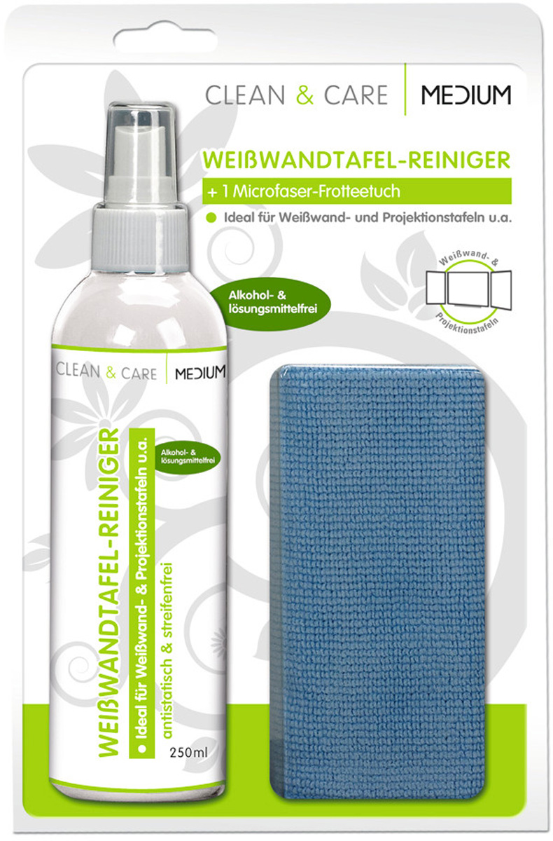 MEDIUM CLEAN & CARE Weißwandtafel-Reiniger Set 