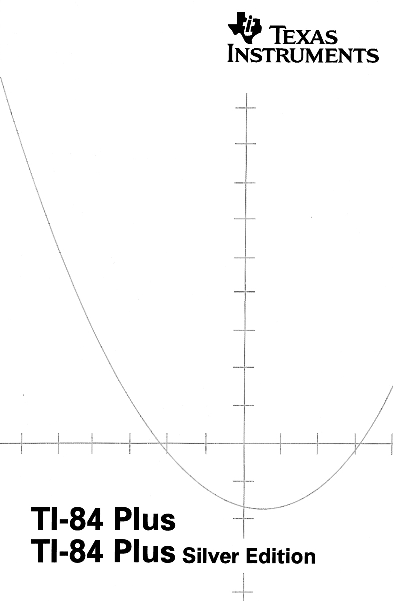 Anleitung deutsch für TI-84 PLUS/TI-84 Plus Silver Editon von Texas Instruments ca. 220 Seiten